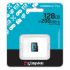 Карта пам'яті Kingston microSD  128GB C10 UHS-I U3 A2 V30 R200/W100MB/s