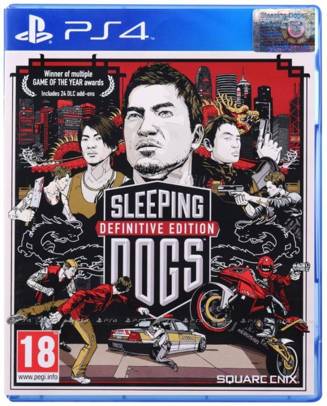 Гра консольна PS4 Sleeping Dogs Definitive Edition, BD диск