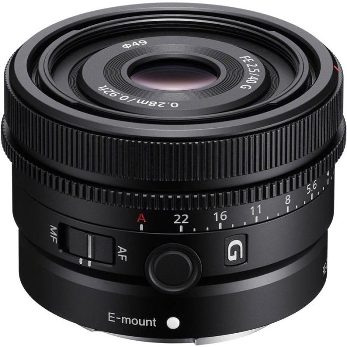Об'єктив Sony 40mm, f/2.5 G для камер NEX