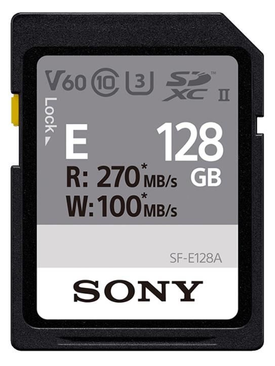 Карта пам'яті Sony SDXC  128GB C10 UHS-II U3 V60 R270/W100MB/s Entry