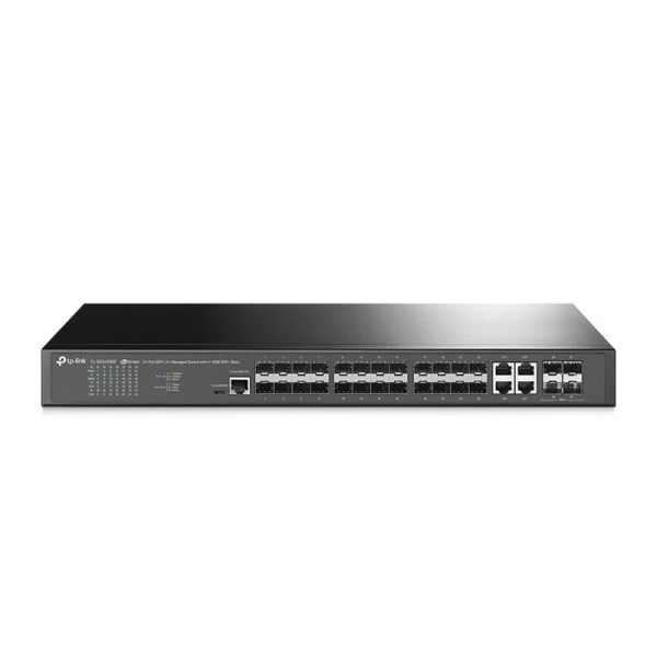 Комутатор TP-LINK SG3428XF 24xSFP, 4xSFP+, Керований L2