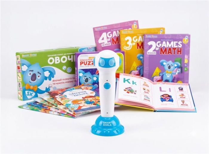 Ручка інтерактивна Smart Koala з книгами English, Математика, Додатками