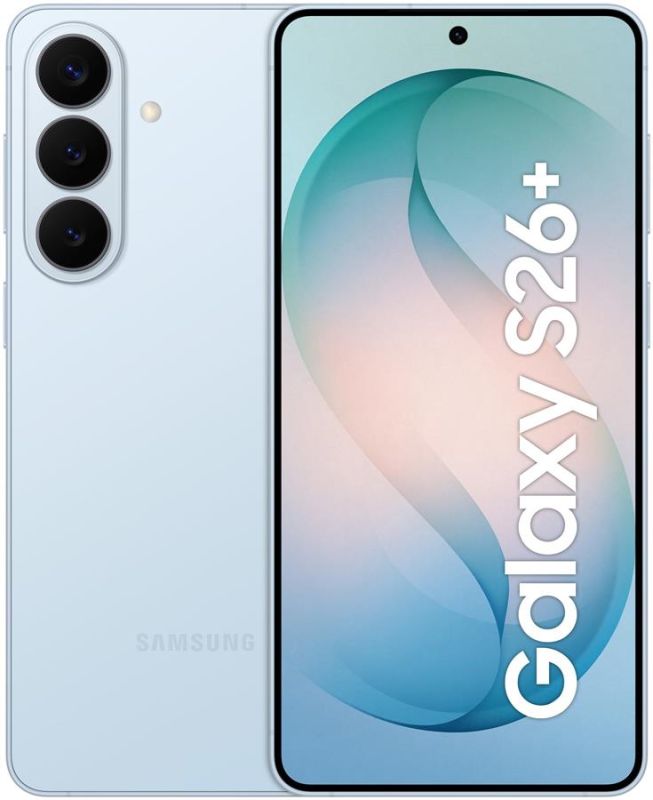 Смартфон Samsung Galaxy S26+ 5G (S947) 6.7' 12/512ГБ, 2SIM, 4900мА•год, блакитний