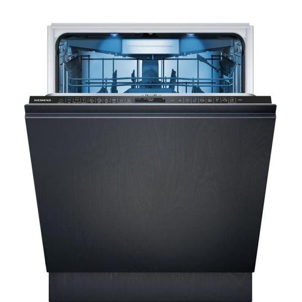 Посудомийна машина Siemens вбудована, 14компл., A, 60см, дисплей, 3й кошик, Zeolit, drying assist, білий