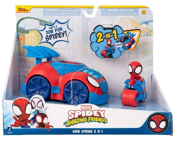Ігровий набір Spidey Feature Vehicle 2 in 1 Ударна машина-невидимка Спайді (Spidey)