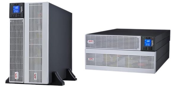 Джерело безперебійного живлення APC Easy UPS On-Line Li-Ion SRVL RT Ext. Runtime 6000VA 230V, with Rail Kit