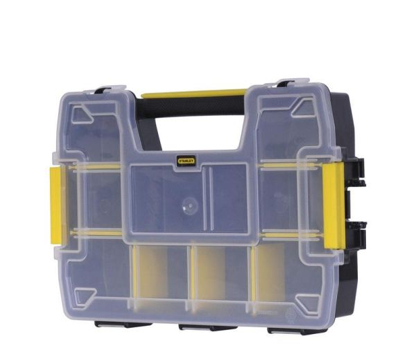 Органайзер Stanley Sort Master Light, 10 відділень, регульовані перегородки, 6.5х29.5x21.5см, пластик