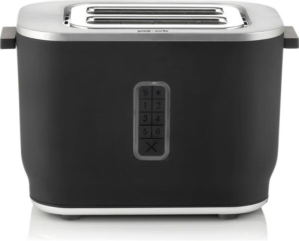 Тостер Gorenje, 800Вт, пластик/метал, чорний
