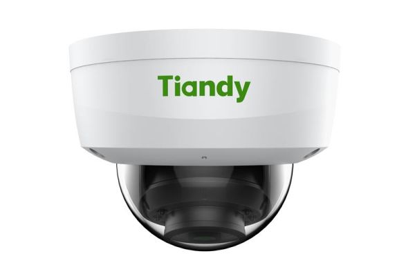 IP-камера Tiandy TC-C34KS Spec:I3/E/Y/C/SD/2.8mm/V4.2, 4MP, Starlight Dome, 2.8mm, f/1.6, IR30m, PoE, IP66, IK10