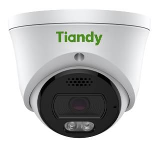 IP-камера Tiandy TC-C38XQ Spec:I3W/E/Y/2.8mm/V4.2, 8MP, EW, Color Maker Turret, 2.8mm, f/1.6, LED15m, IR30m, DC12V, PoE, IP66, Speaker