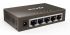 Комутатор TENDA TEG1005D 5xGE, Desktop метал, Некерований
