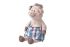 М'яка іграшка Same Toy Свинка у комбінезоні 45см
