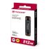 Портативний SSD Transcend  512GB USB 3.1 Gen 2 Type-A + Type-C ESD310 Чорний