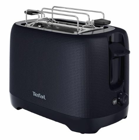 Тостер Tefal Morning 850Вт, розморожування, метал/пластик, синій