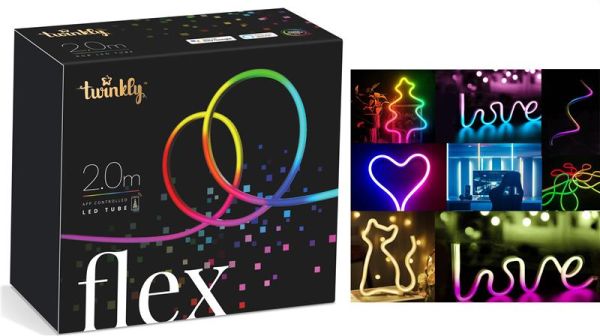 Гнучкий контур Smart LED Twinkly Flex RGB IP20 2м кабель білий