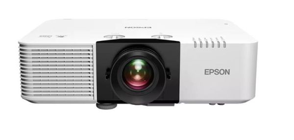 Проєктор Epson EB-L890U WUXGA, 8000 lm, LASER, 1.35-2.2, WiFi, білий