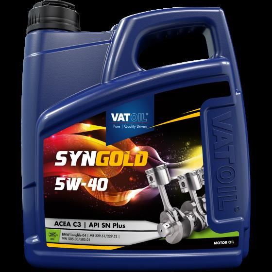 Олива моторна VATOIL SynGold 5W-40 4л (11-4) (50011)