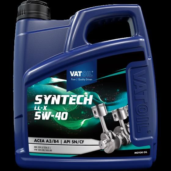 Олива моторна VATOIL SynTech LL-X 5W-40 4л (11-4 LL-X) (50035)