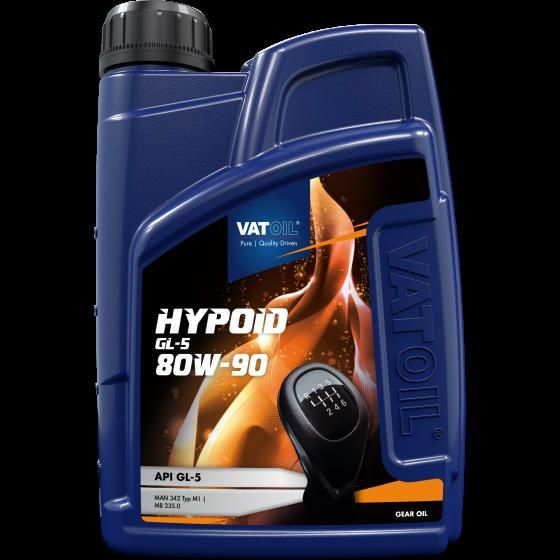Олива трансмісійна VATOIL Hypoid 80W-90 GL-5 1л (VAT 21-1) (50078)