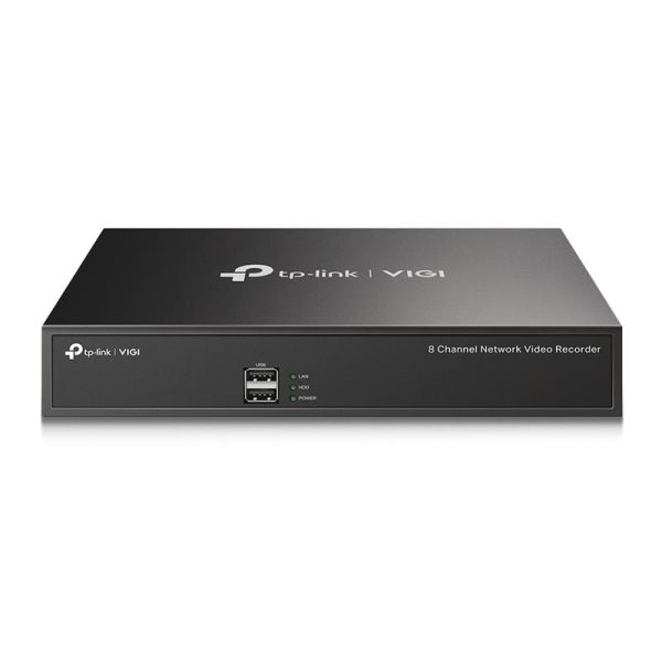 IP-Відеореєстратор TP-LINK VIGI NVR1008H 8 каналів, 2xUSB, H265+, 1xHDD, до 10 ТБ