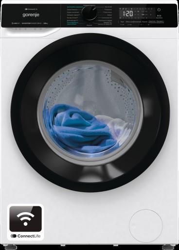 Прально-сушильна машина Gorenje фронтальна, 8(5)кг, 1400, A+, 51см, дисплей, інвертор, Wi-Fi, білий