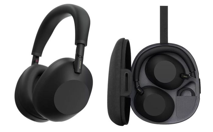 Навушники Over-ear Sony WH-1000XM6 BT 5.3, ANC, Hi-Res, AAC, LDAC, LC3, Wireless, Mic, Чорний