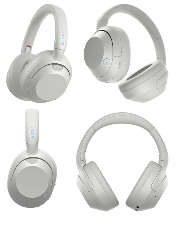 Навушники Over-ear Sony ULT WEAR BT 5.2, ANC, AAC, LDAC, Wireless, Mic, Білий