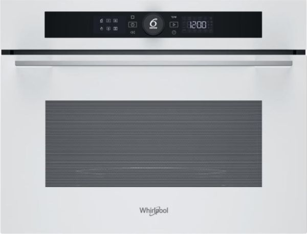 Духова шафа Whirlpool електрична компактна, 40л, дисплей, конвекція, ф-ція мікрохвиль, білий