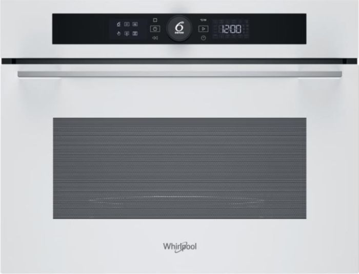 Духова шафа Whirlpool електрична компактна, 40л, дисплей, конвекція, ф-ція мікрохвиль, білий