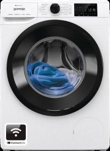 Пральна машина Gorenje фронтальна, 9кг, 1400, A+++, 54,5см, дисплей, інвертор, пара, Wi-Fi, білий