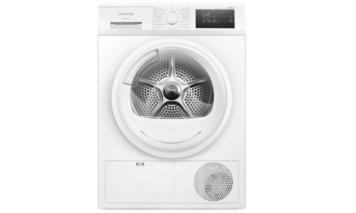 Сушильна машина Siemens тепловий насос, 8кг, A++, 60см, дисплей, білий