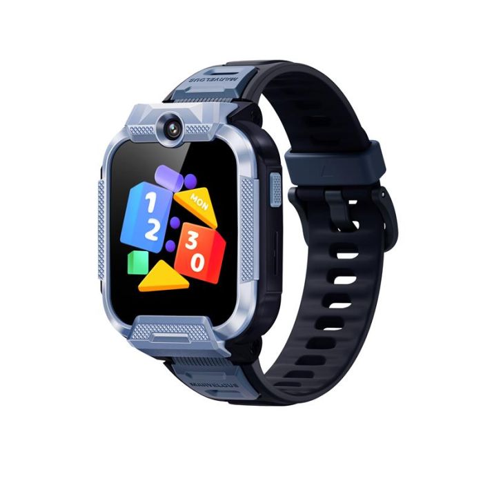 Дитячий годинник-телефон Mibro Z5, 1.69", 240x280, GPS, 2MP dual, 900мА·год, 2АТM, синій